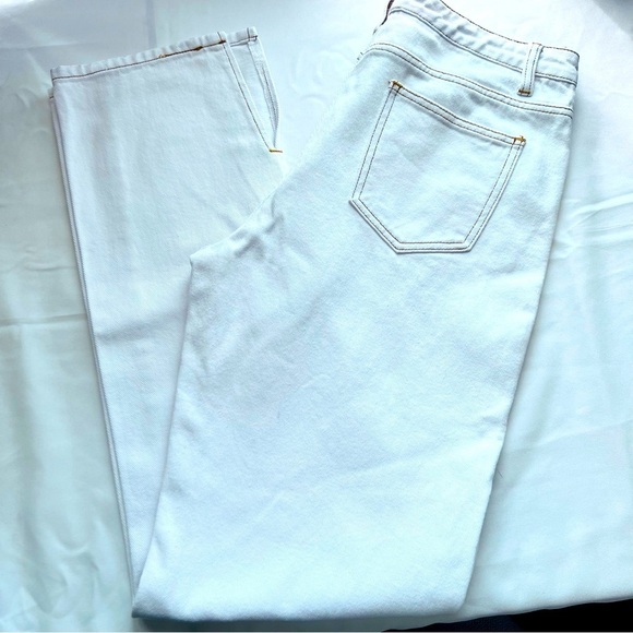 Lioness ALABAMA JEAN Color:White Size:L 100% cotton high waist 5 pockets design - Picture 1 of 12